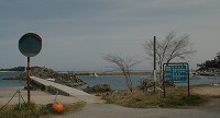 マンボウはここ日門漁港で水揚げされます。